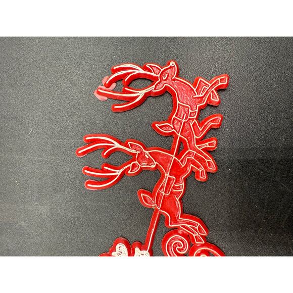 Vintage Santa Claus Red Christmas Cake topper - Picture 4 of 5